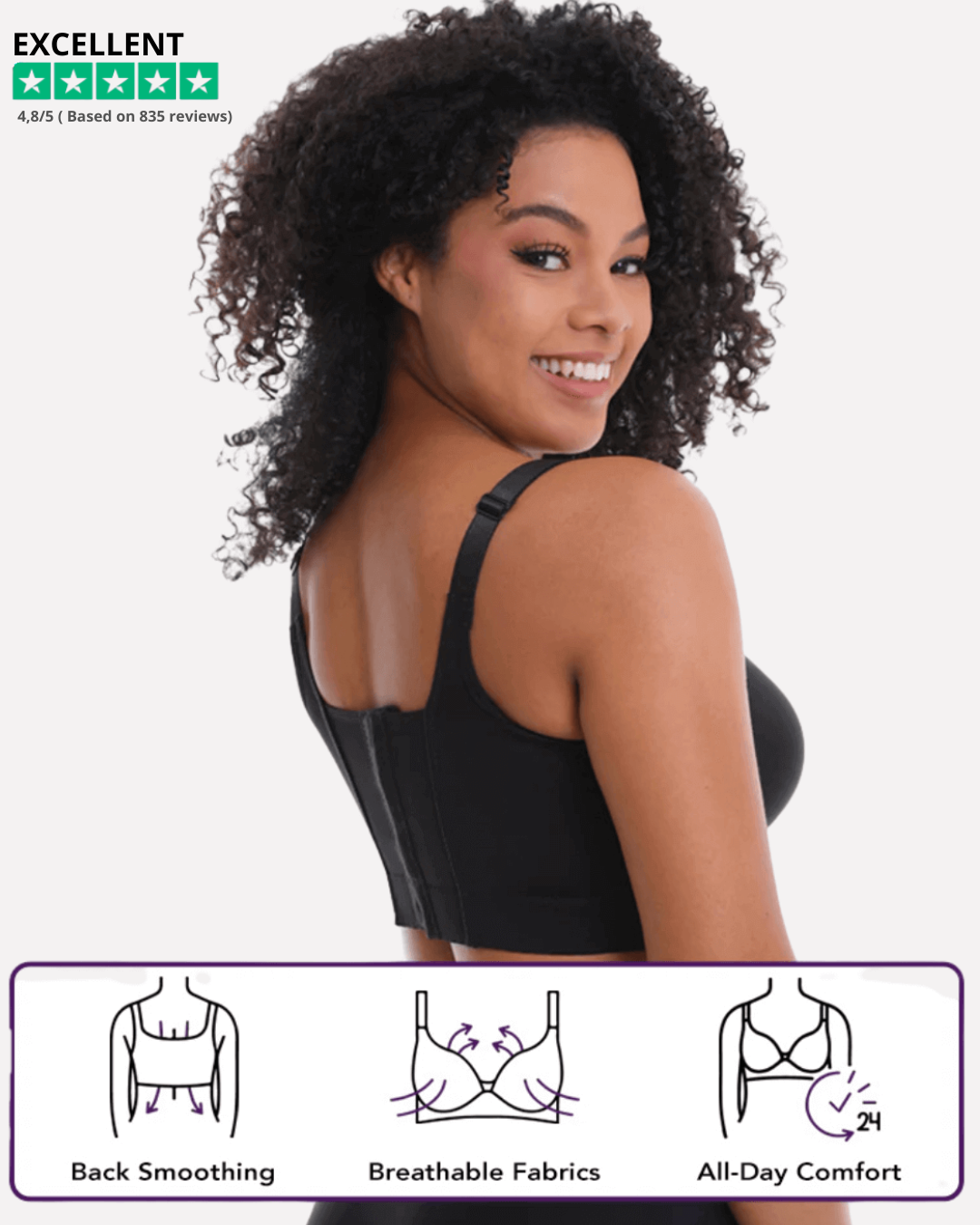 Back-Smoothing Bra